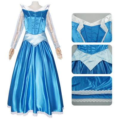 Grimm's Fairy Tale Sleeping Beauty Aurora Princess Dress Costume