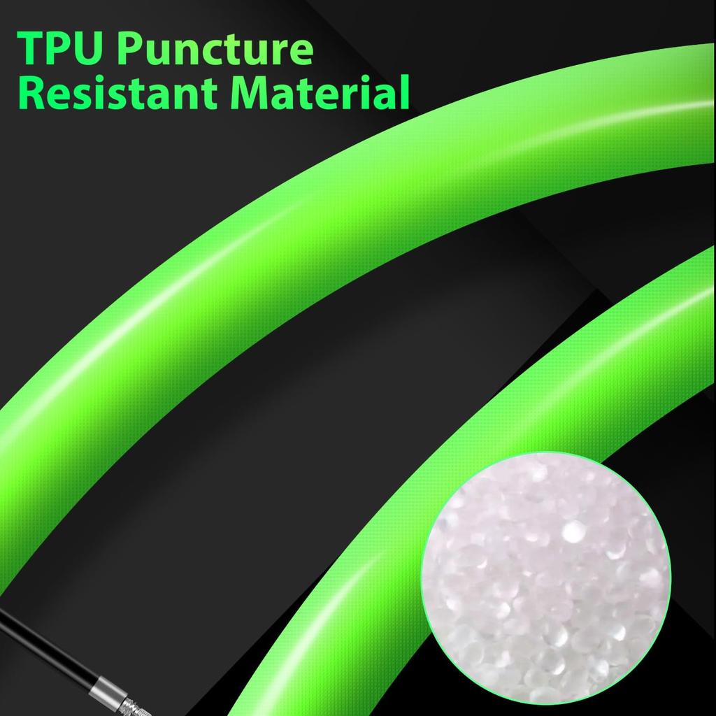 Set of two CYCLAMI 30g TPU Road Bike Inner 700C Bike 65mm Valve Japanese Instruction Manual 4 Inner Patches and 2 Inner Pry Ultra-Lightweight Tubes,