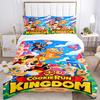 Cookie Kingdom Bedding 3 Piece Set HD Print Duvet Cover Pillowcases for Teens Adult Bedroom Decoration Christmas Gift