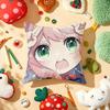 Anime Cute S-Spyx Family Pillow Case Plush Fabric Soft Double-Sided Printed Sofa Warm Winter Home Gift Cushion Cover