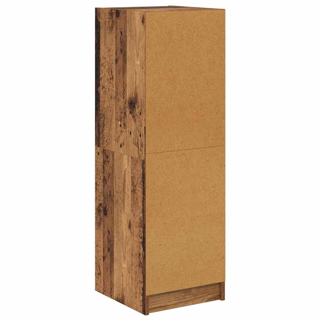 Highboard Reclaimed Wood 35 X 37 X 109 Cm Engineered Wood