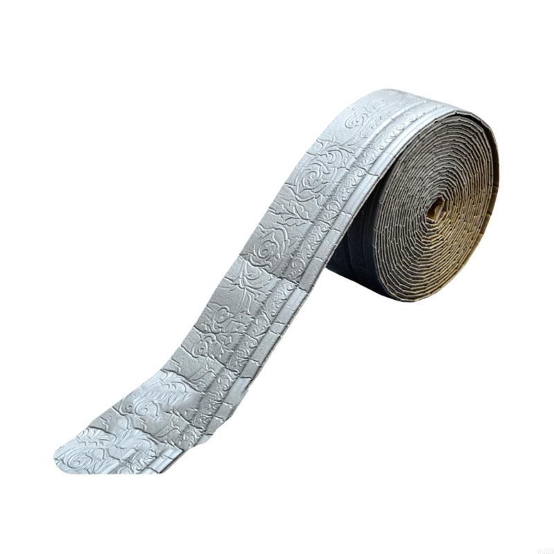 62KD Foam Molding Trim Adhesive Wallpaper Corner Strips for Home Decoration