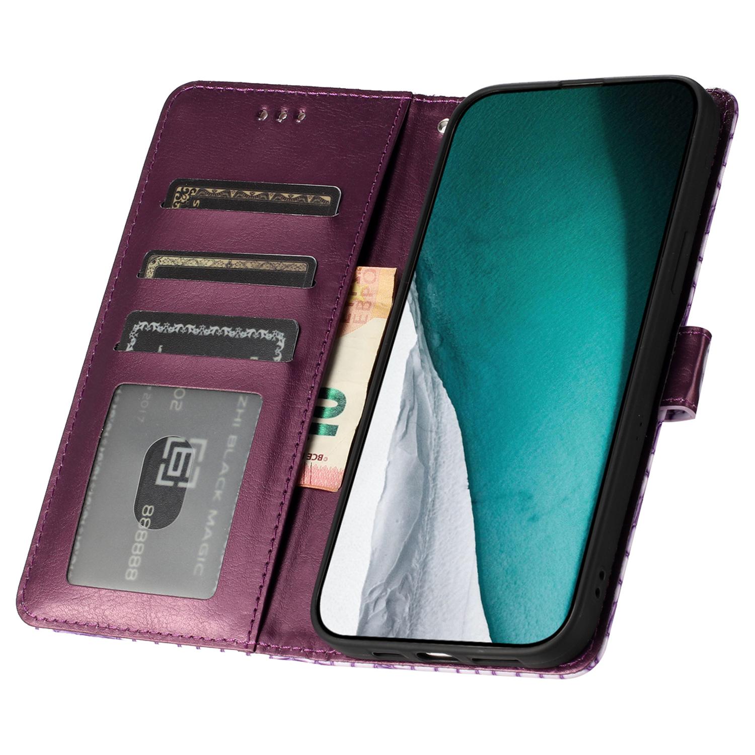 Purple Leather