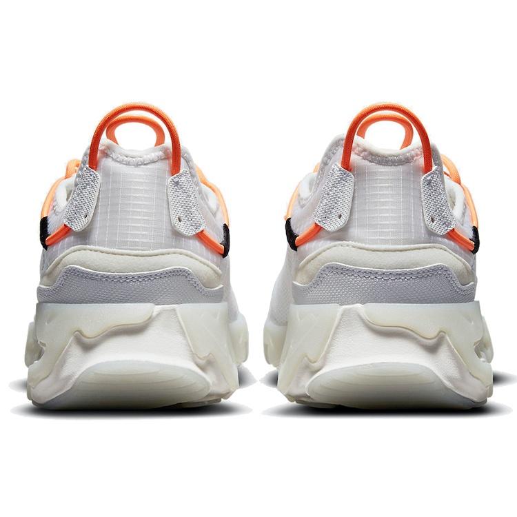 Nike React Live Shoes White/Orange Men's CV1772-102
