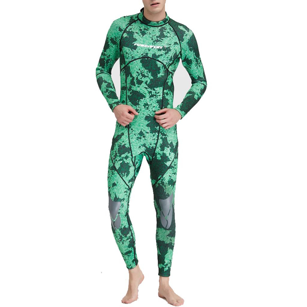 Cheap Men 3mm Diving Wetsuit One Piece Long Sleeve Wet Suit Jumpsuit