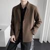 Men's Jacket Casual Suit Top Loose Business Jacket Slim Gathering Jacket