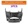 For SurRon Light Bee X/S Segway X260X160 Water Transfer Carbon Fiber Battery Compartment Lock Surround Motorcycle Accessories