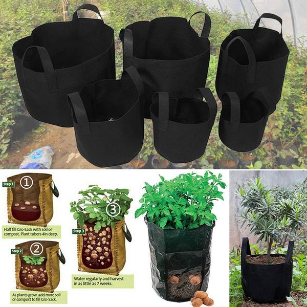 Watch The Seed Grow Gardening Tool Planting Pots Potato Planter Grow Bag Aeration Pot Container Rnx Buy At A Low Prices On Joom E Commerce Platform