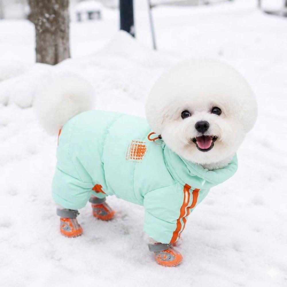 Cotton Dog Warm Clothes Winter Dog Vest Coat Fashion Dog Bodysuit Cat