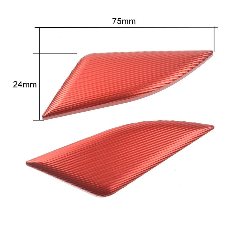 Motorcycle Rearview Mirror Decorative Cover for Ducati Panigale V4 V2 V4S V4R Rearview Mirror Base Mirror Code Decorative Cover