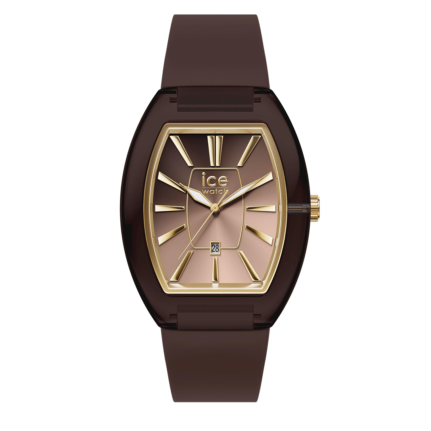 

Часы ICE Boliday Chocolate Маленький дисплей даты 025182 Авторизованный дилер [Ice-watch] Ice-watch Женские [Купол] 3 стрелки 35,0 мм шоколадный