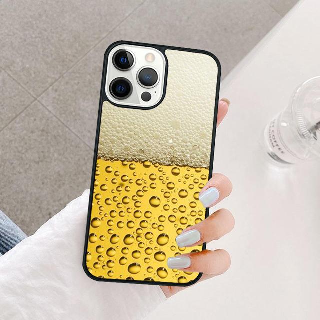 A Glass of Alcohol Beer Phone Case Cover For iPhone 17 Air 15 16 14 13 12 Pro Max 11 Pro Max Plus Coque Shell