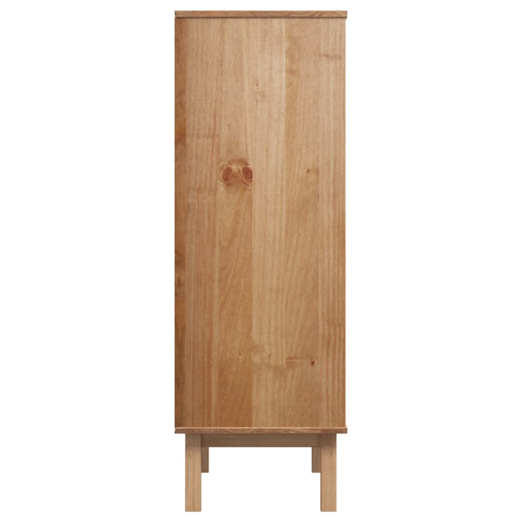 Highboard OTTA 85x43x125 cm Solid Pine Wood