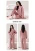 Women's Autumn/Winter 2025 Pure Cotton Kimono Pajamas - Thick, Warm, Layered.
