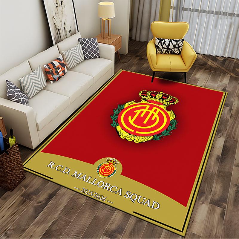 R.C.D. Mallorca Logo Carpet suitable as a non-slip mat for the living room or bedroom sofa