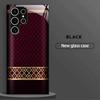 Red and gold pattern Exquisite PhoneCase for Samsung Galaxy S26 S25 S24 S23 S22 S21 FE Ultra Plus  Men women Built-in glass
