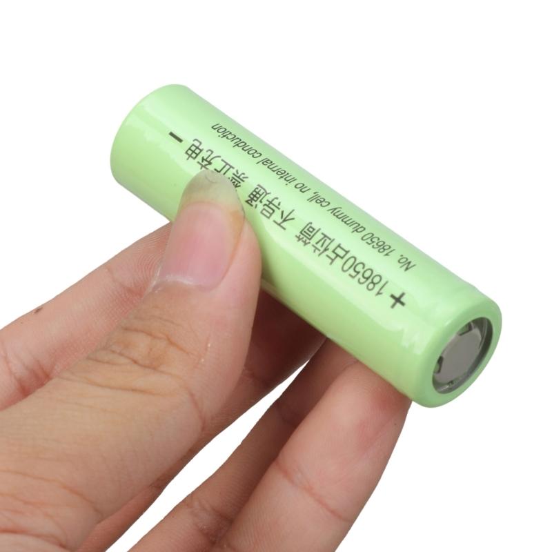 2er-Pack 18650-Größe Batteriehalter Dummy-Batterieschale Leiter Leere Hülle für DIY-Elektronik und Gadgets