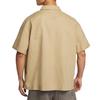 Nike Swoosh Shirts Men's Khaki Lapel Moderate HJ2982-297
