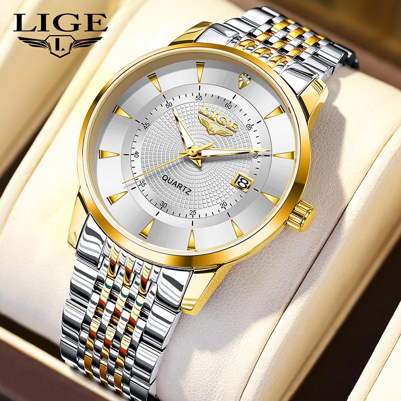 New Luxury Women's Bracelet Watch Fashion Sports Waterproof Watches For Women Creative Steel Date Quartz Ladies Watch