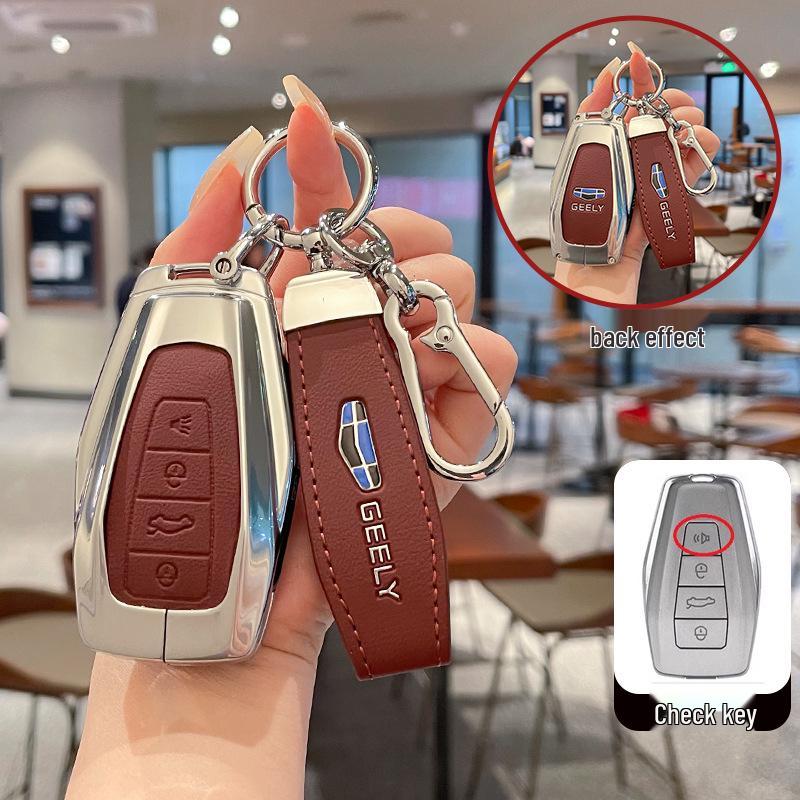 Key Cover for Geely Emgrand, Xingrui, Xingyue L, Binrui, Cool, Boyue, Binyue, and GS Models