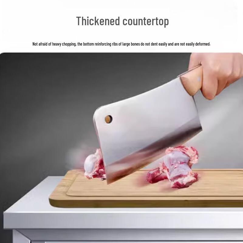 Beifu Thickened 304 Stainless Steel Kitchen Storage Cabinet