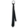 Cravatte maschili Cravatte casual con cerniera Camicia formale professionale Comoda cravatta con cerniera pigra Cravatte formali aziendali di colore nero
