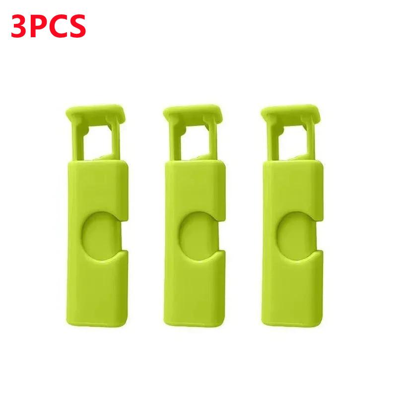 Food Sealing Bag Clip Reusable Fresh Food Storage Tools Plastic Sealer Clamp Snack Bread Seal Bag Home Kitchen Storage Clips