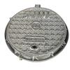 Heavy-Duty Ductile Iron Manhole Cover for Municipal Rainwater & Sewage, 1000x1150 Electric Power Cast Steel Manhole Cover.