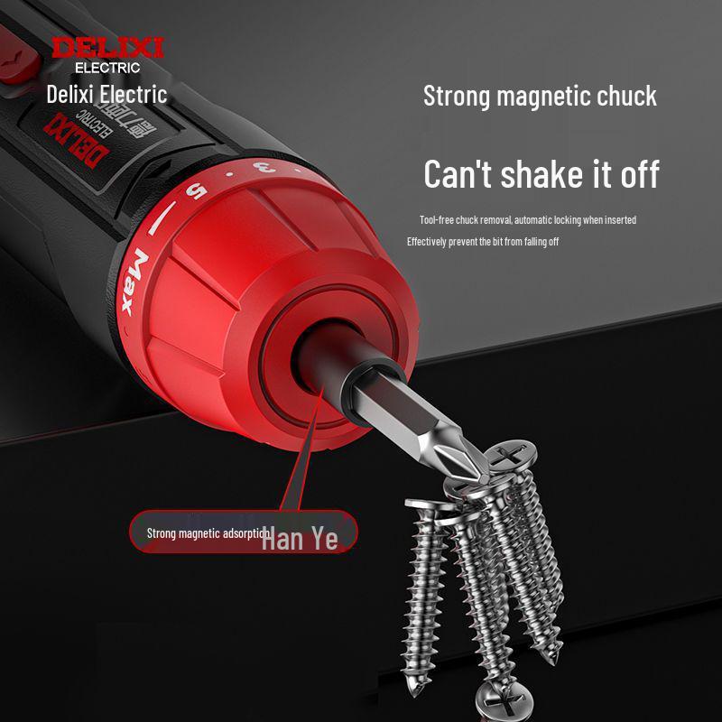 Delixi Multifunktions-Elektroschrauber & Mini-Lithiumbohrer für den Heimgebrauch
