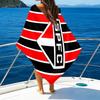 Pau-lo Fc Emblem Printed Beach Towel, Super Soft Microfiber, Perfect Gift Birthday, for Pool, Beach, Travel, for Family and Friends
