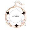 Vierblättriges Kleeblatt, doppelt, hypoallergen, für Hochzeit, Geburtstag, wird mit einer schönen Geschenkbox geliefert [YINCHIE] Armband Damen, Motiv, beliebt, Kette, Damen,