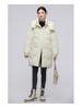 Women's Hooded Mid-Length Winter Cotton Coat: Thick, Cold-Proof, Fashionable Outerwear