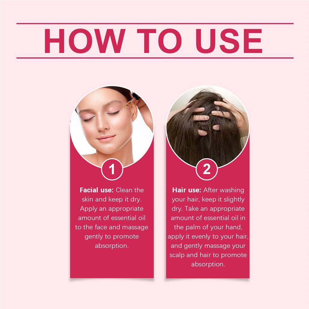 Natural Rosehip Essential Oil Fade Fine Lines Remove Wrinkles Improve Skin Elasticity Repairing Hair Moisturizing Massage Oils