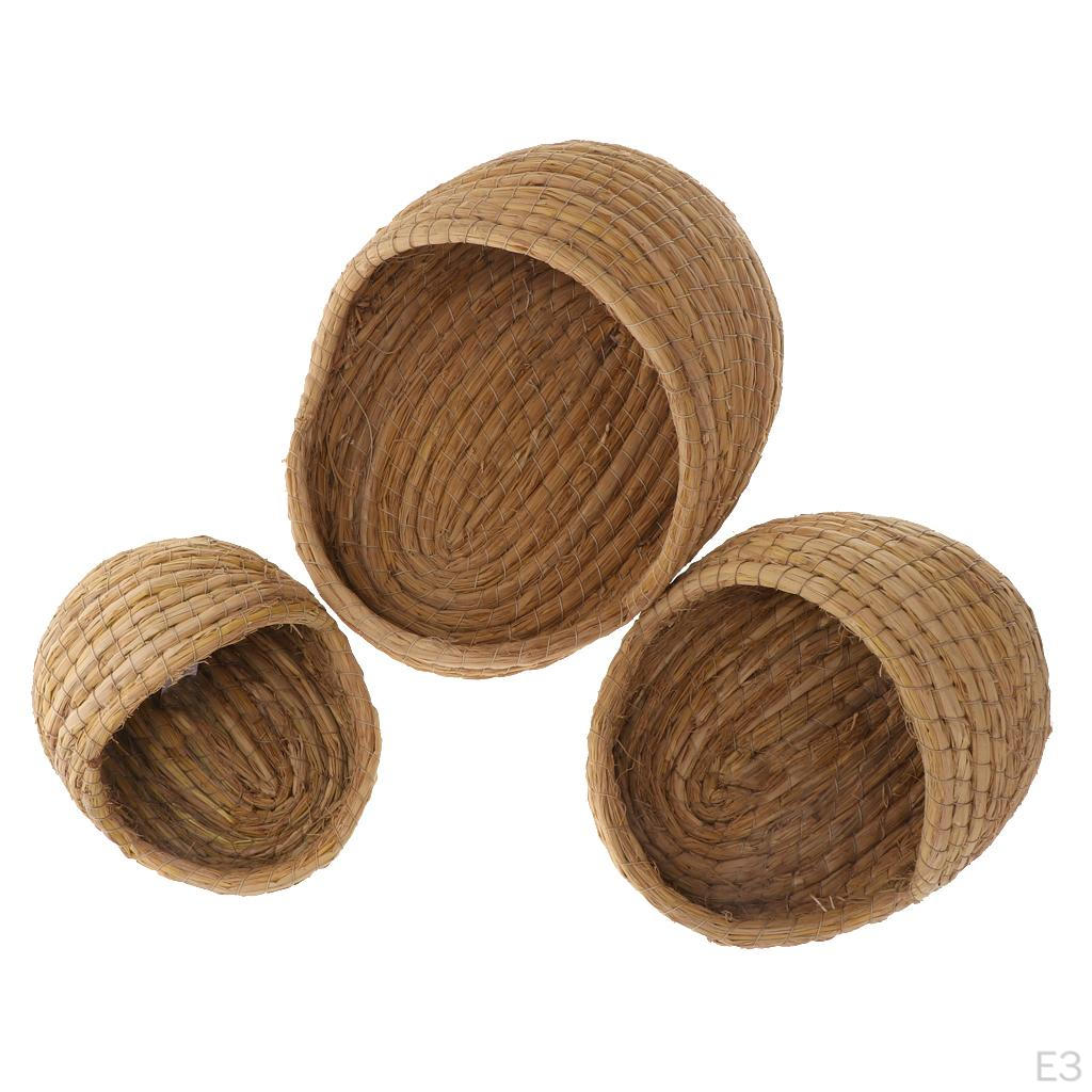 Grass Straw Nest for Rabbits Hamsters