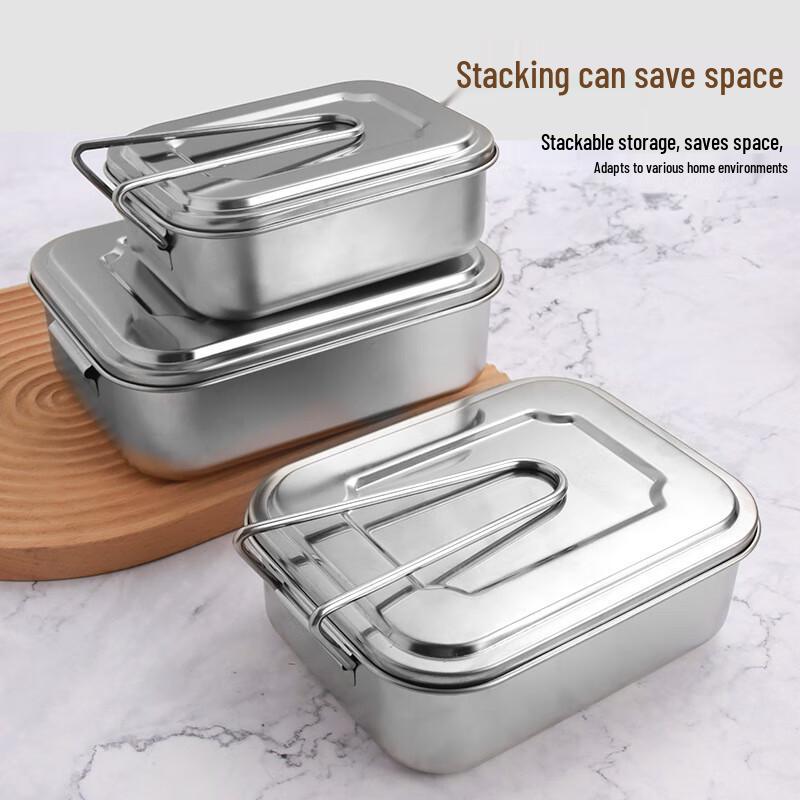 Hecheng 304 Stainless Steel Lunch Box