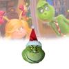 Charming Grinch Keychain Plush Toy Featuring Delightfully Soft Fabric For Gifts