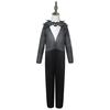 (11-14 Years) Jack Skellington Costume The Nightmare Before Christmas Kid Halloween Cosplay Outfit with Mask