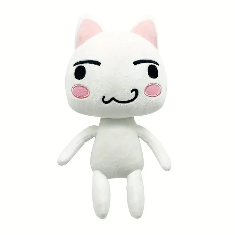 

28 см/11,02 дюйма Kawaii Toro Inoue The Cat плюшевая игрушка мягкая аниме мультяшная кукла с животными украшения для комнаты подарок на день рождения и Рождество белый