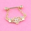 Surgical Steel Body Piercing Jewelry Nipple Ring for Women Girls