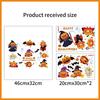 Halloween Window Cling Stickers for Kindergarten & Store Decor