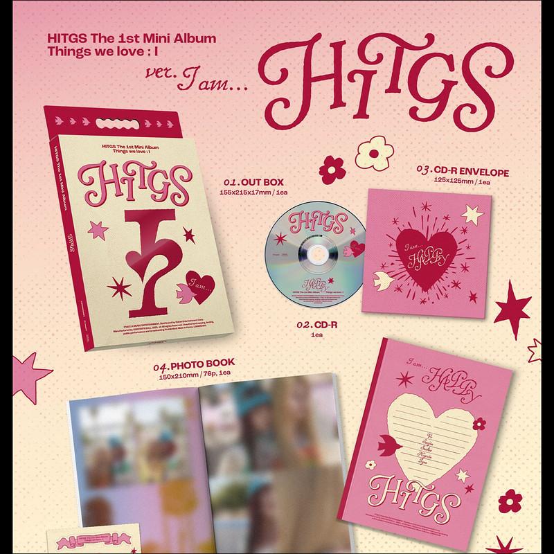 HITGS - Saker vi älskar : jag (Jag är… ver.  Du är… ver.) / Det 1:a minialbumet + Gratis gåva
