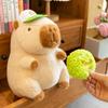 Sporty Capybara Plush Toy Cute Doll Girls Kids Sleeping Companion Gift Birthday