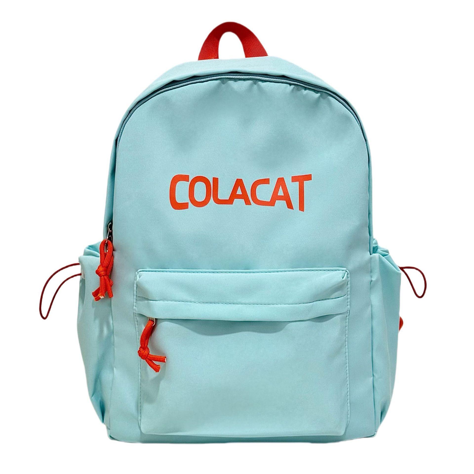 

Школьный рюкзак в стиле колледжа, для учениц начальной и средней школы, простой рюкзак для путешествий с отделением для компьютера, для учеников средней школы