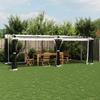 Vidaxl Gazebo With Mesh Walls, Cream, 6X3 M, Steel