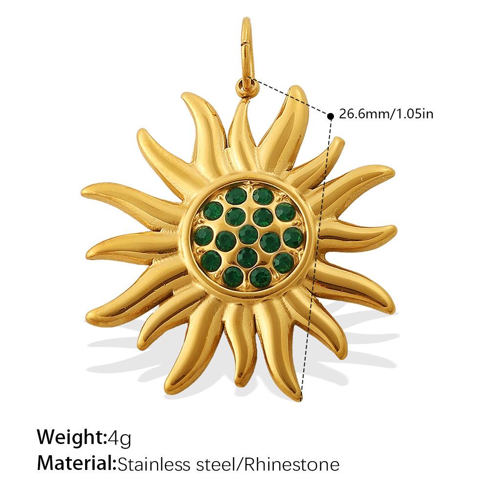 2026 Ocean Wind Retro DIY Key Love Pendant, 18K Gold Plated Various Style Accessories