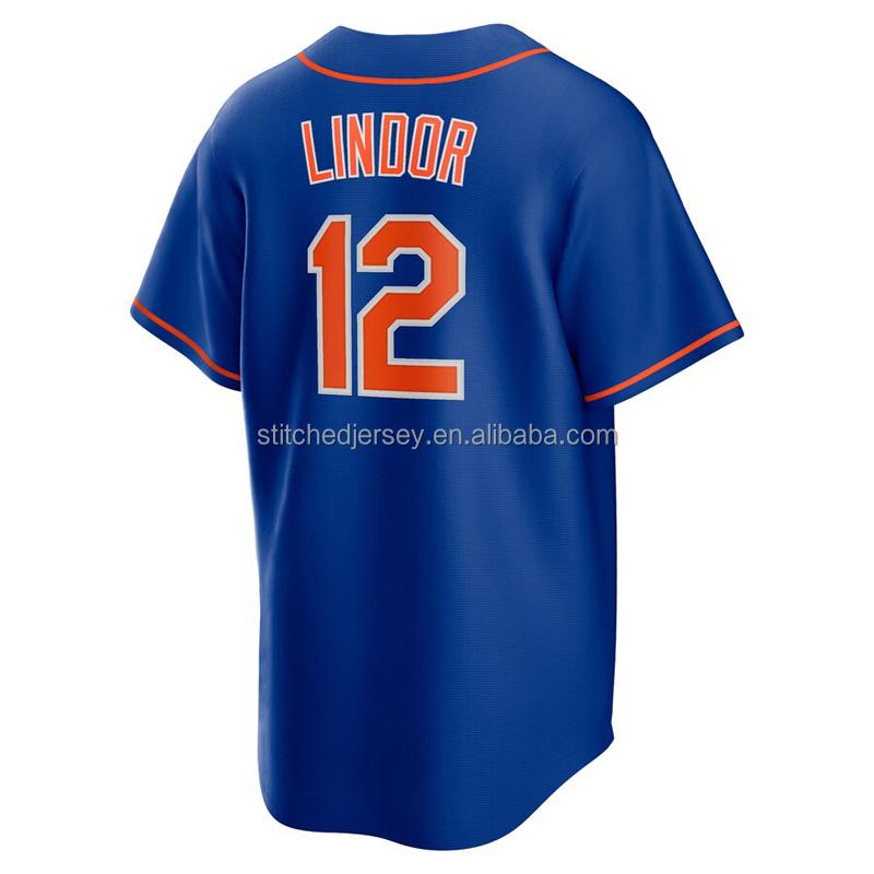2026 Heißer Stil Herren Genäht #12 #18 #22 Darryl Strawberry Francisco Lindor Juan Soto Baseballtrikot