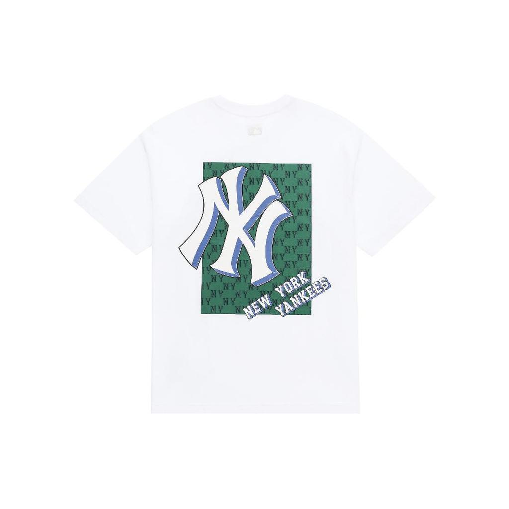 New MLB New York Yankees T Shirt Unisex White 3ATSM3033-50WHS