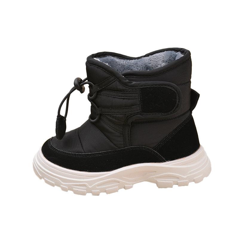 Warm children's snow boots plush cotton boots