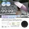HYGGE Folding Full UV Short Wide Heat Saxe 27395 Women's Parasol, Blackout, Protection, Lightweight, Umbrella, Large, Compact, Shielding, Blue,