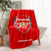 Arsenal F.C Theme Printed Blanket - Perfect for Couch, Bed, Travel & Outdoor Use | Machine Washable, Cozy & Durable.